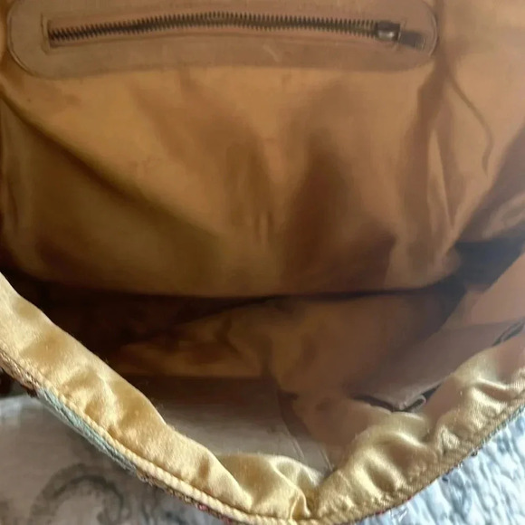 BEAUTIFUL embroidered and beaded unique messenger bag! Vintage Raj designer. - Picture 3 of 3